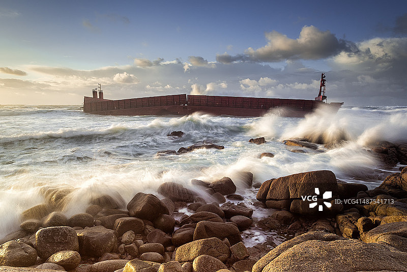 卡马里尼亚斯驳船图片素材