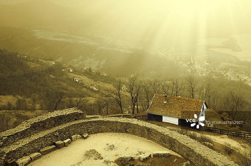 多瑙河弯景色图片素材