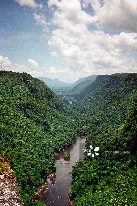 圭亚那凯厄图尔山谷图片素材