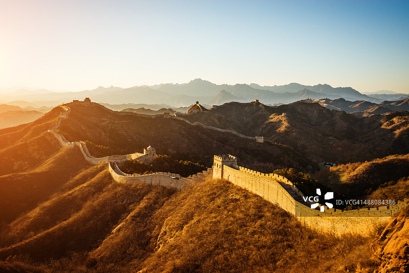 中国的长城图片素材