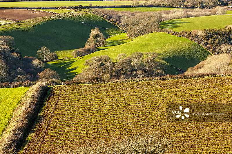 乡村田园风光图片素材