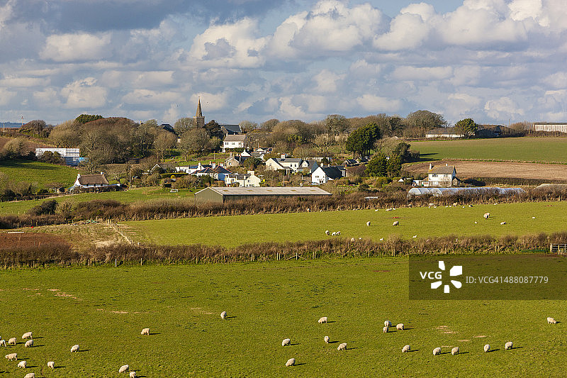 乡村田园风光图片素材