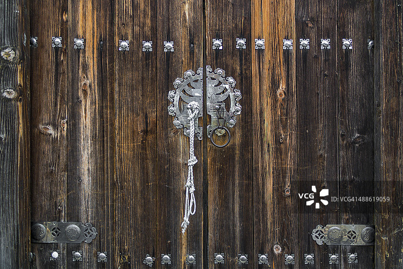 韩国首尔北村韩屋村图片素材