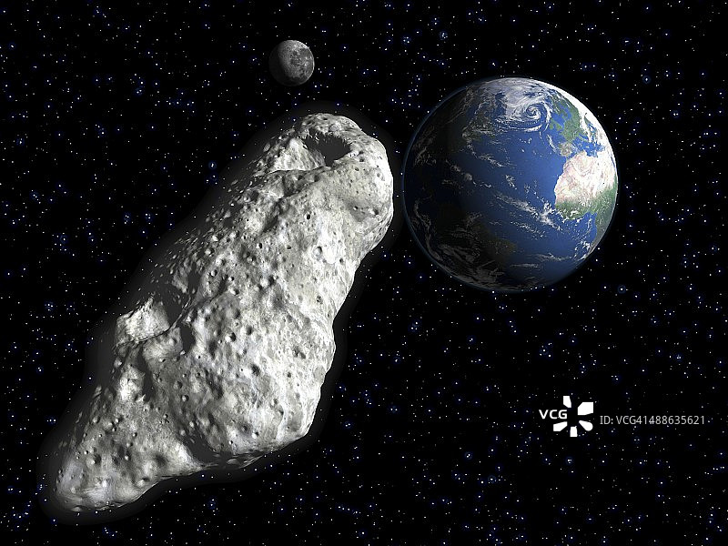 小行星艺术作品图片素材
