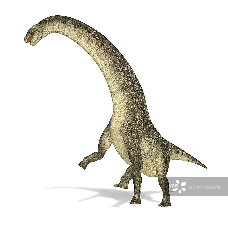 泰坦龙恐龙艺术作品图片素材