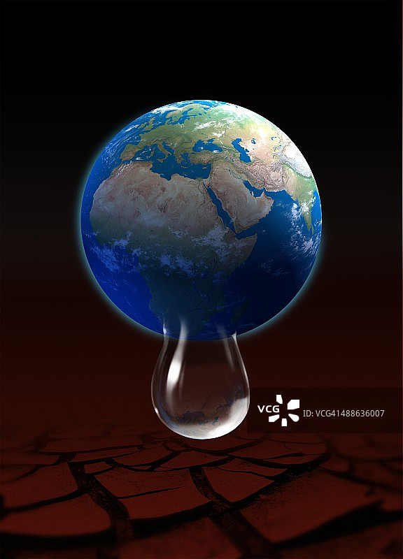 缺水艺术作品图片素材