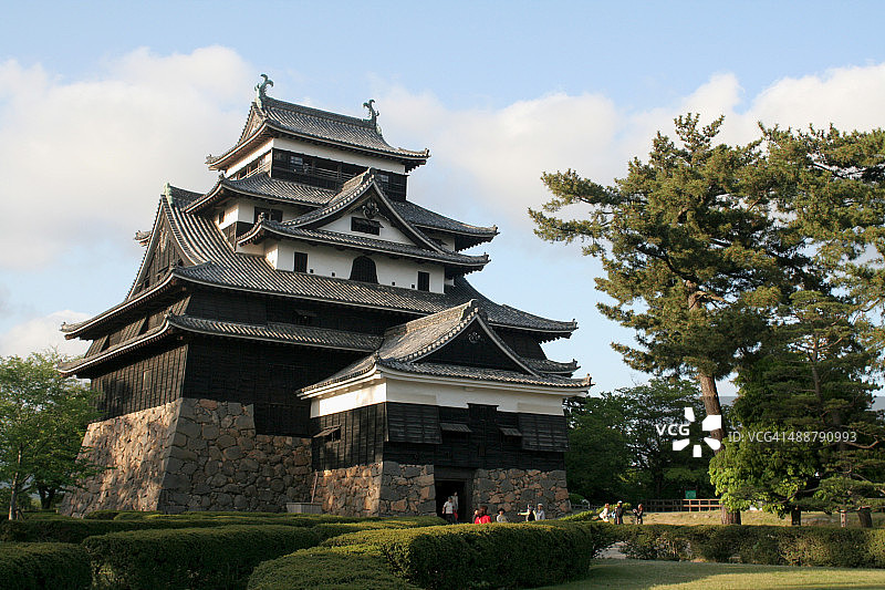 日本松江城图片素材