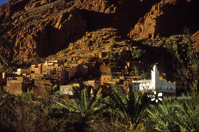 摩洛哥南部斯库拉镇图片素材