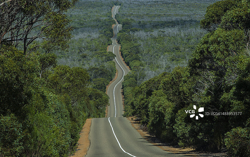 袋鼠岛公路图片素材