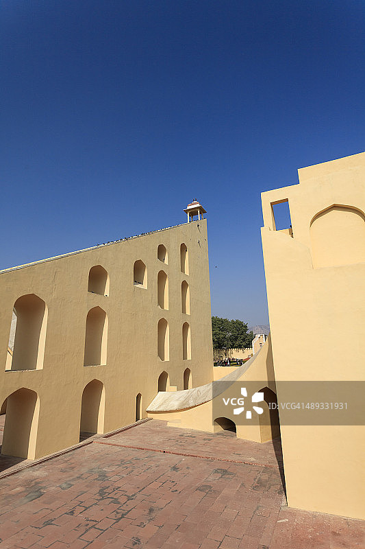 印度斋浦尔历史天文观测台图片素材