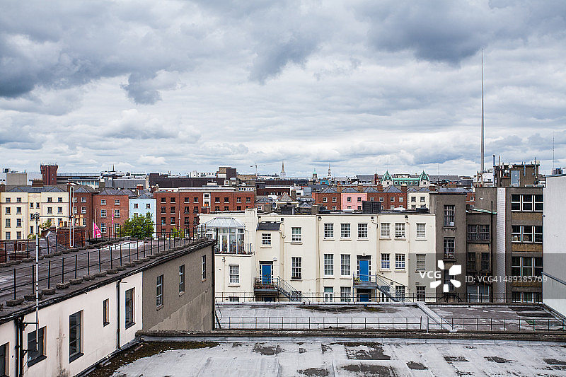 都柏林城市风光图片素材