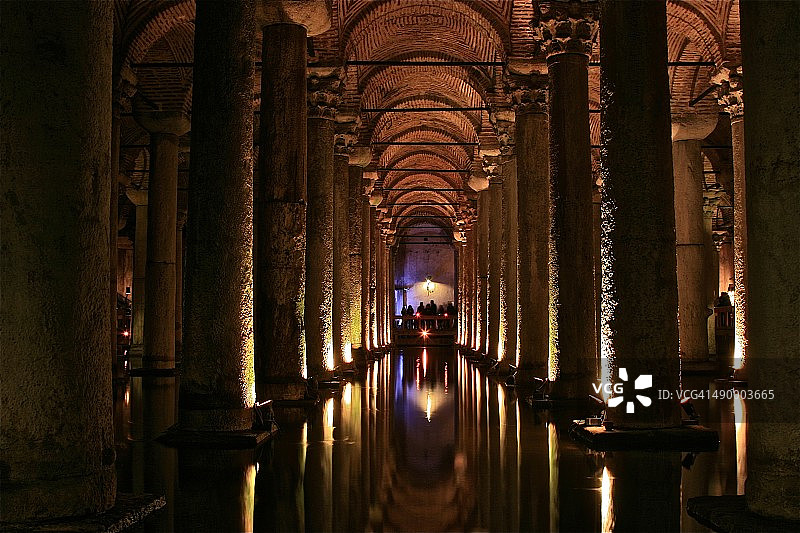 伊斯坦布尔地下水宫图片素材