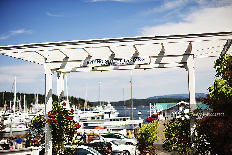 华盛顿州星期五港图片素材