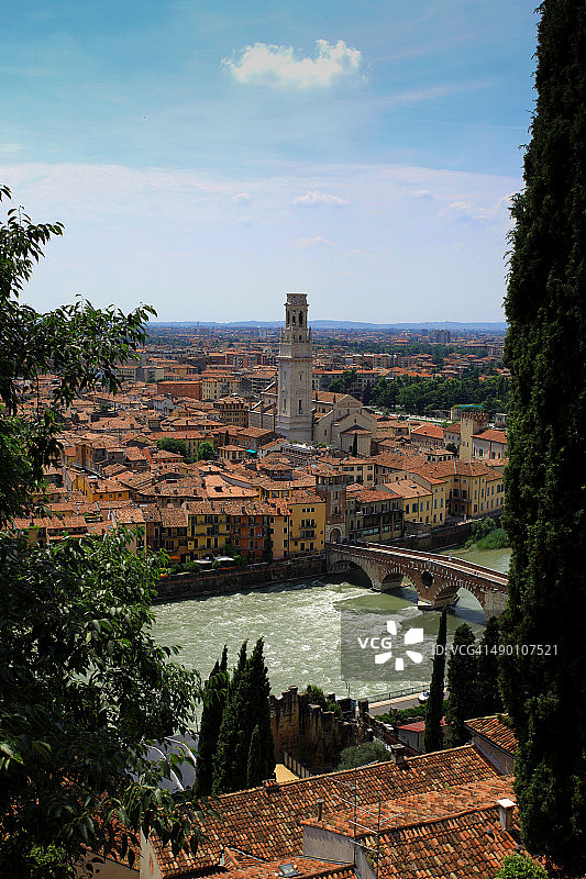维罗纳城市景观图片素材
