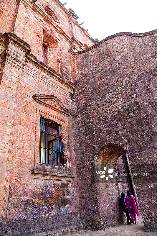 印度果阿仁慈耶稣大教堂图片素材