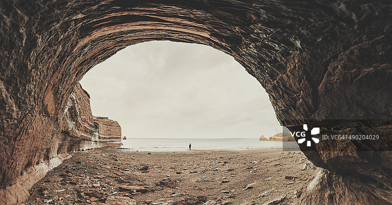 拱形悬崖图片素材