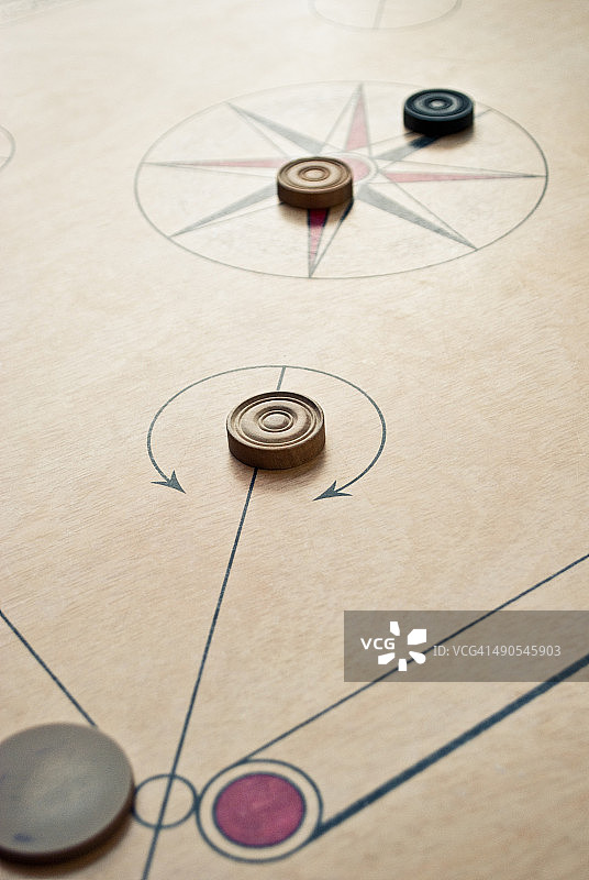 卡罗姆棋盘图片素材