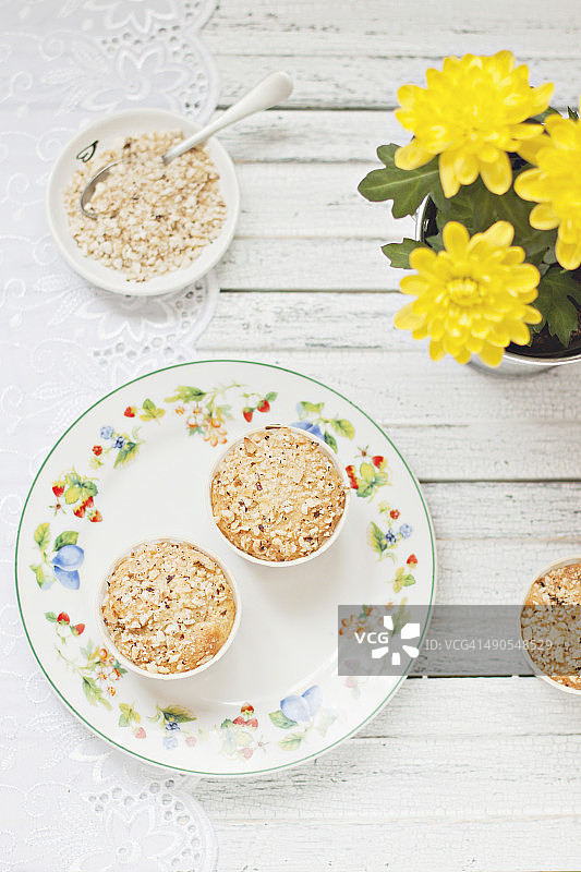 苹果松饼图片素材