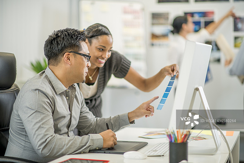 为即将到来的翻新挑选色板图片素材