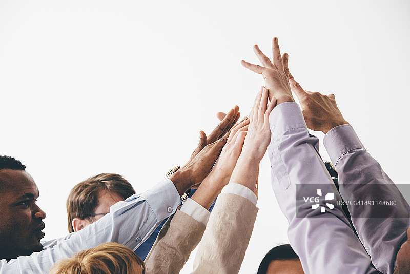 举起双手图片素材