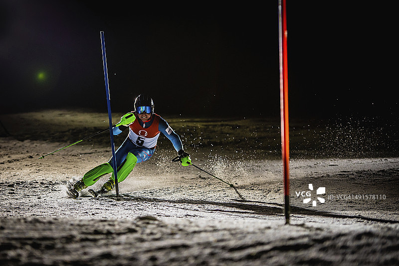 滑雪世界杯图片素材