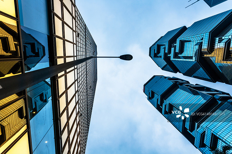 香港的商业建筑图片素材