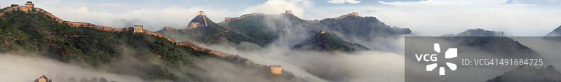 金山岭长城图片素材