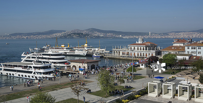 伊斯坦布尔王子群岛的布于卡达图片素材