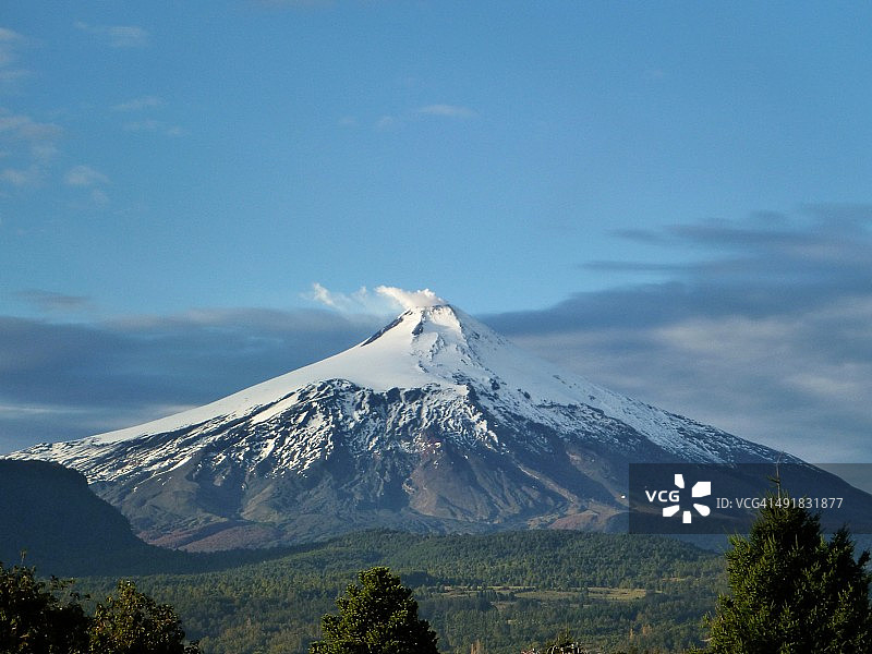 维利亚里卡火山图片素材