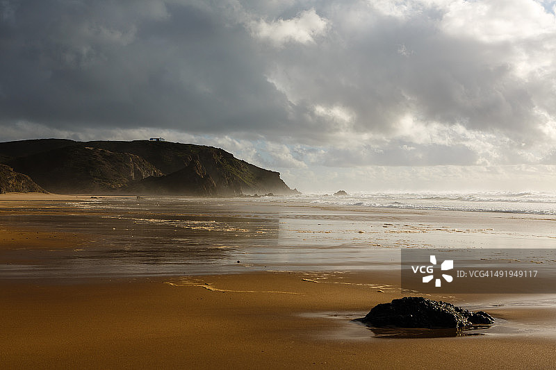 葡萄牙卡拉帕泰拉阿马多海滩图片素材