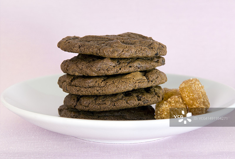 自制巧克力姜饼图片素材