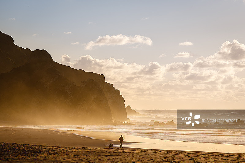 葡萄牙卡拉帕泰拉阿马多海滩图片素材