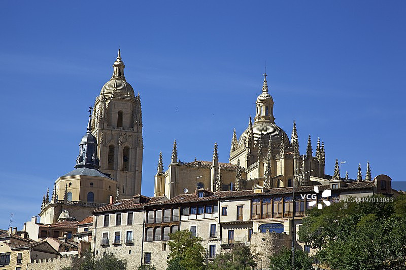 塞戈维亚大教堂图片素材