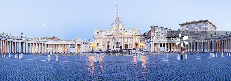 梵蒂冈圣彼得大教堂图片素材