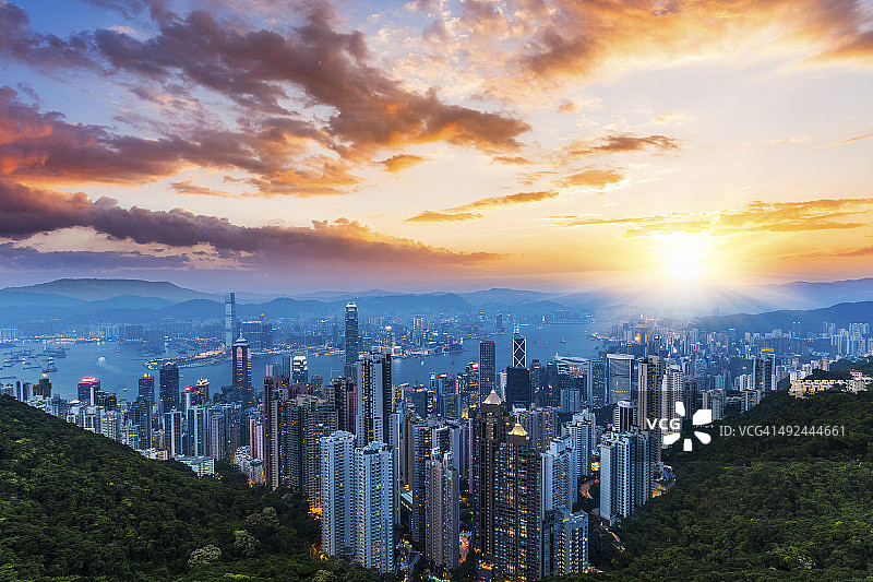 香港的城市图片素材