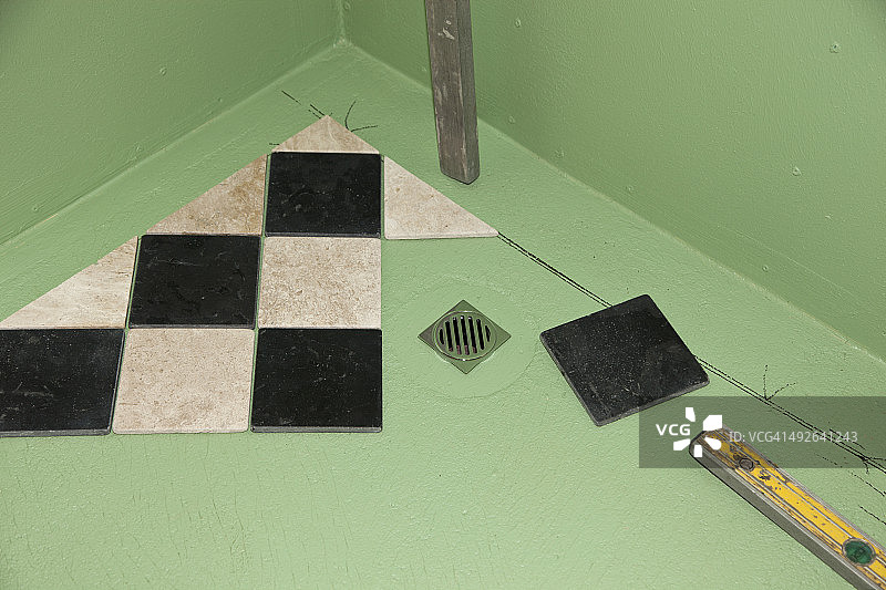 安装地砖图片素材