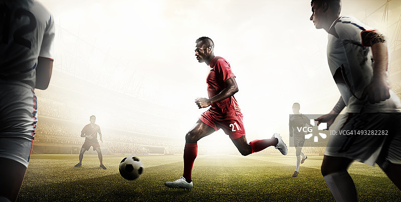 足球运动员图片素材