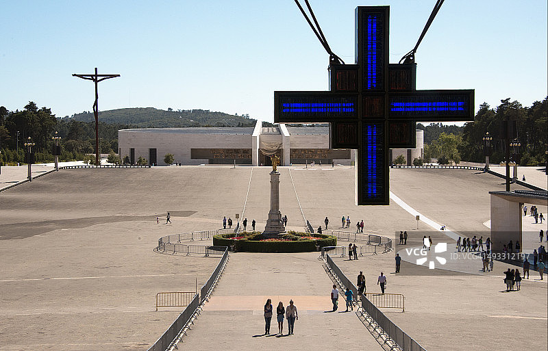 法蒂玛圣三一教堂图片素材