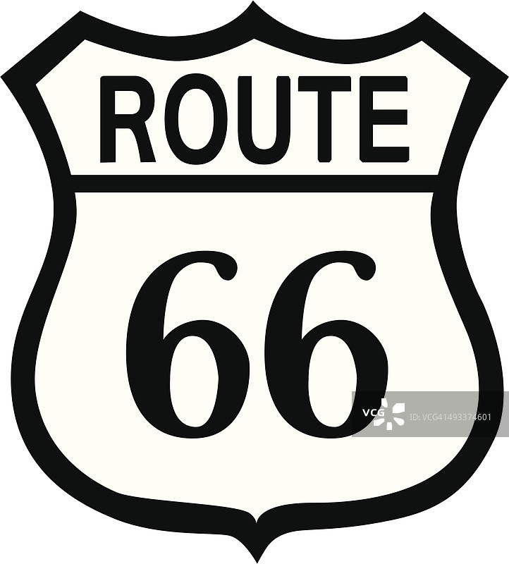 66号公路图片素材