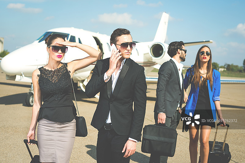 机场的人群图片素材