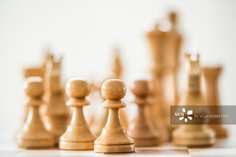 白色兵卒图片素材