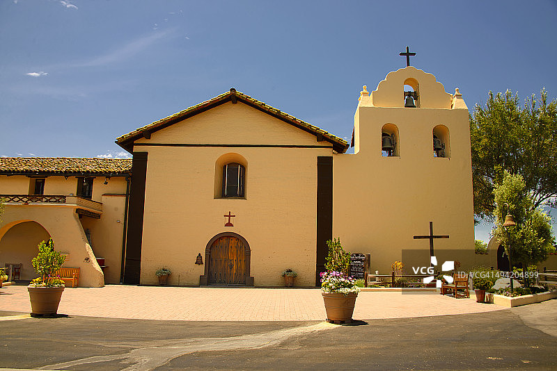 索尔万 मिशन 圣伊内斯，加利福尼亚图片素材