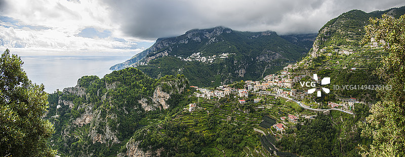 从拉韦洛看蓬托内图片素材