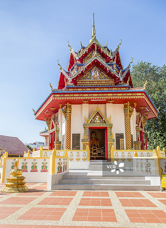 马来西亚槟城乔治市遮也芒加拉兰寺图片素材