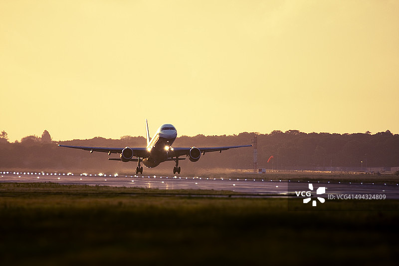 在盖特威克起飞图片素材