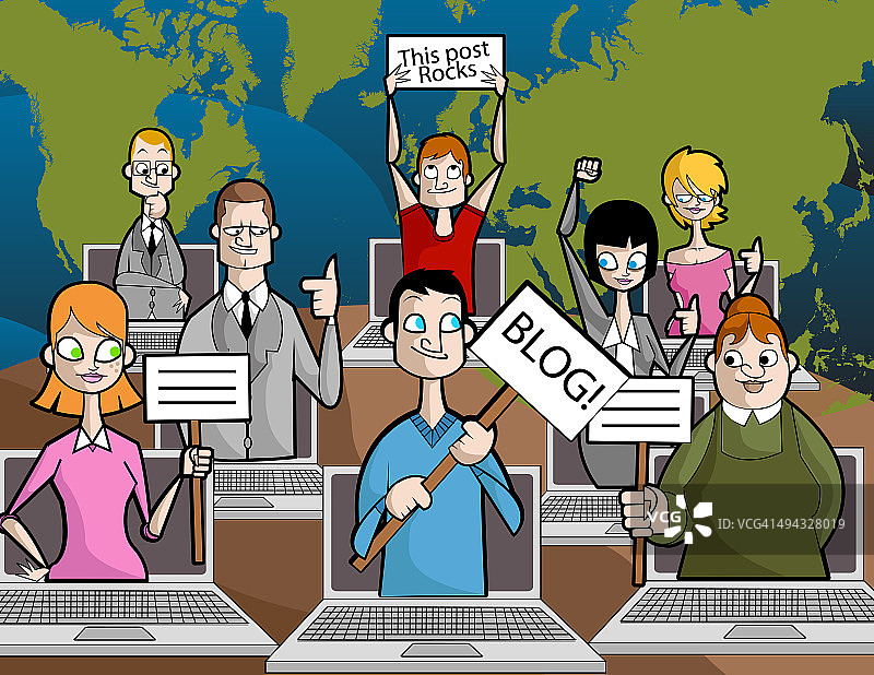 商业博客图片素材