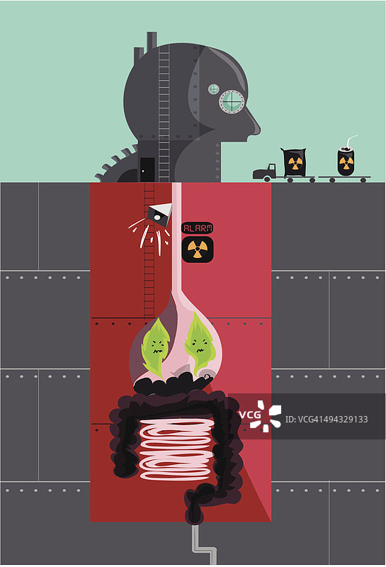 有毒物质的消耗导致酸度图片素材