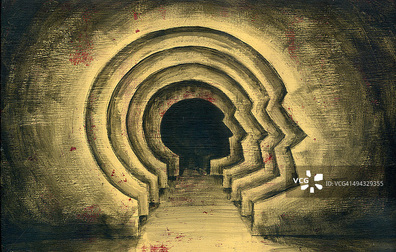 潜意识层面示意图图片素材