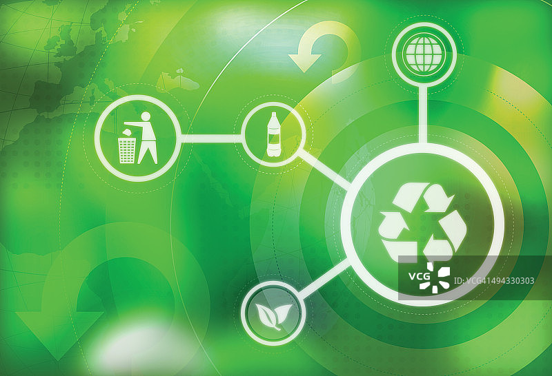 可回收图标示意图图片素材