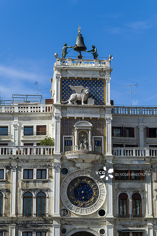 意大利威尼斯圣马可广场钟楼图片素材
